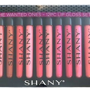 SHAN The Wanted Ones Lip Gloss Set - Pink and Red Shades NEW IN BOX
